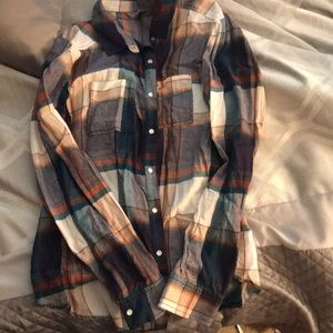 Nordstrom rubbish plaid long sleeve